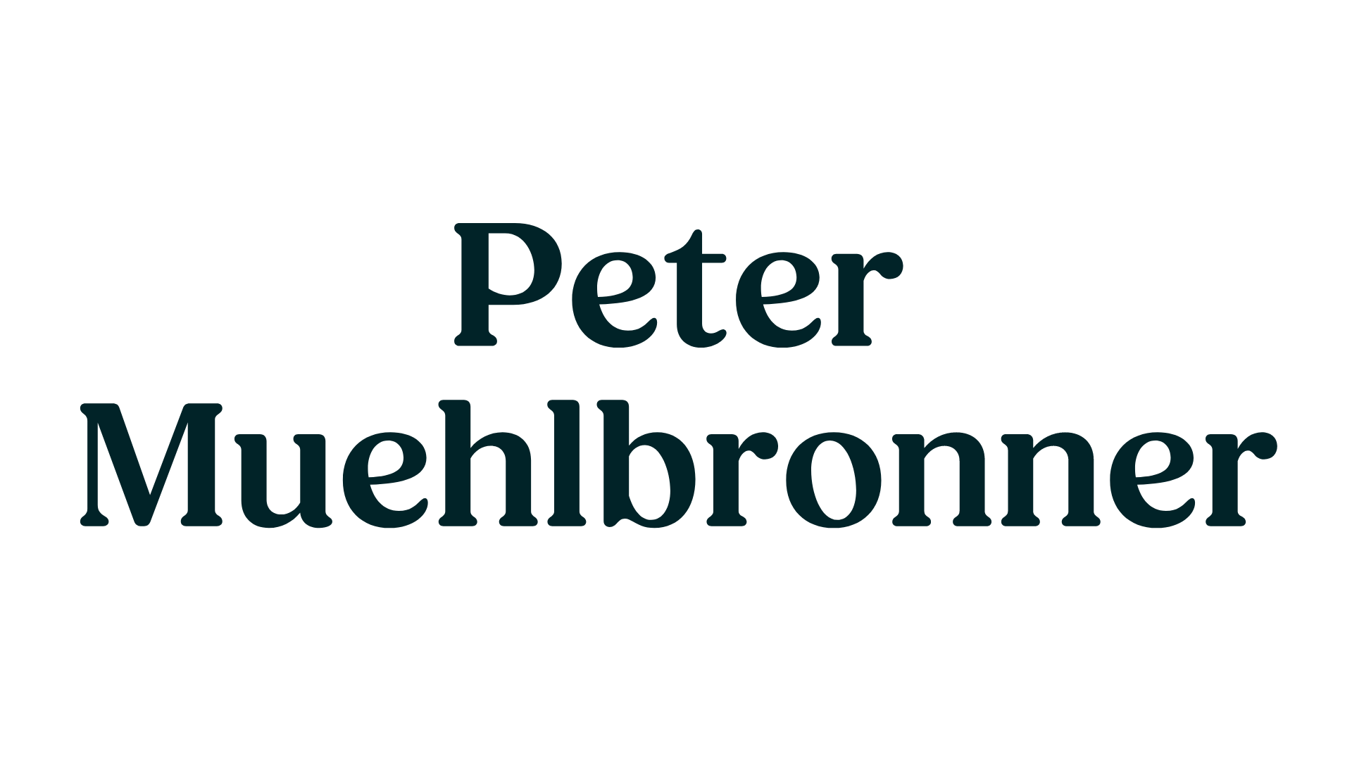 Peter Muehlbronner