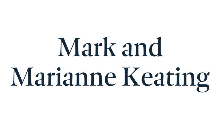 Text logo for Mark and Marianne Keating