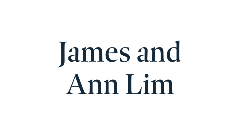 $1,000_James & Ann Lim
