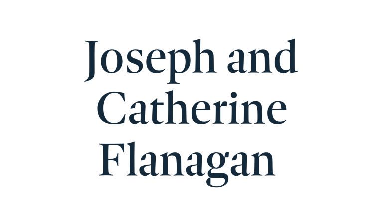 $1,000_Joseph and Catherine Flanagan