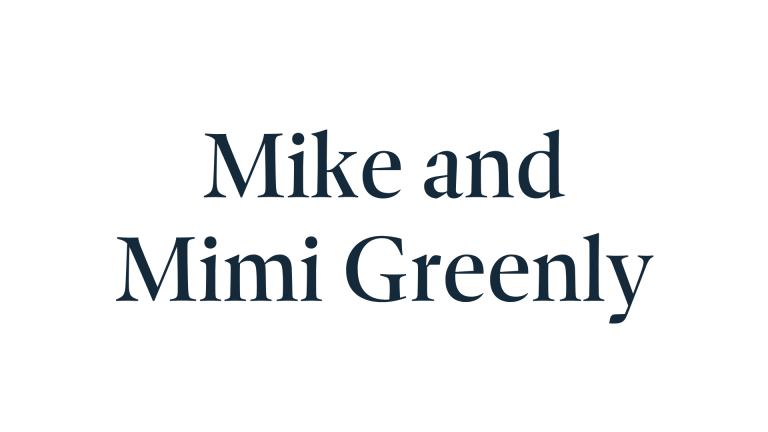 $25,000_Mike and Mimi Greenly