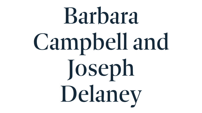 $2,500_Barbara Campbell and Joseph Delaney