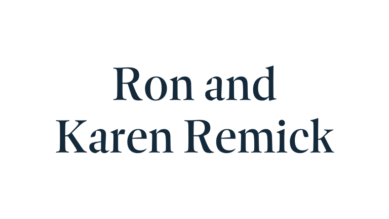 $5,000_Ron and Karen Remick